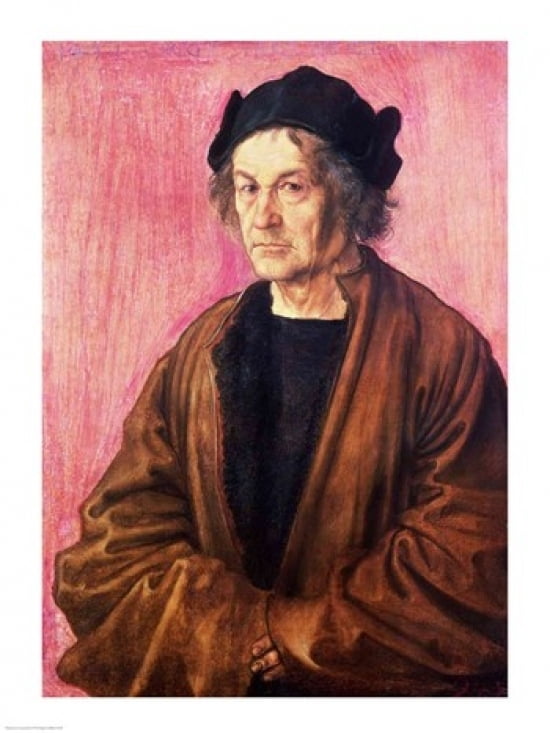 Posterazzi Albrecht Durers Father 1497 Canvas Art - Albrecht Durer (24 x 36)