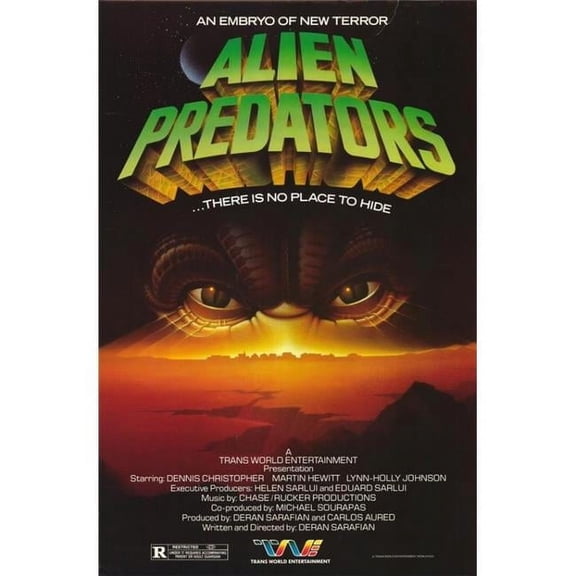 Posterazzi  Alien Predator Movie Poster - 27 x 40 in.