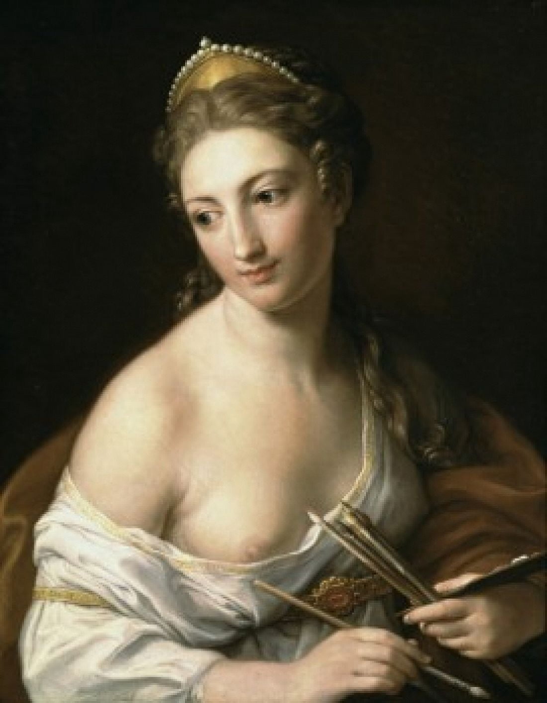 Posterazzi Allegory of Painting Pompeo Giralamo Batoni (1708-1787 Italian) Oil on canvas Canvas Art - Pompeo Giralamo Batoni (24 x 36)