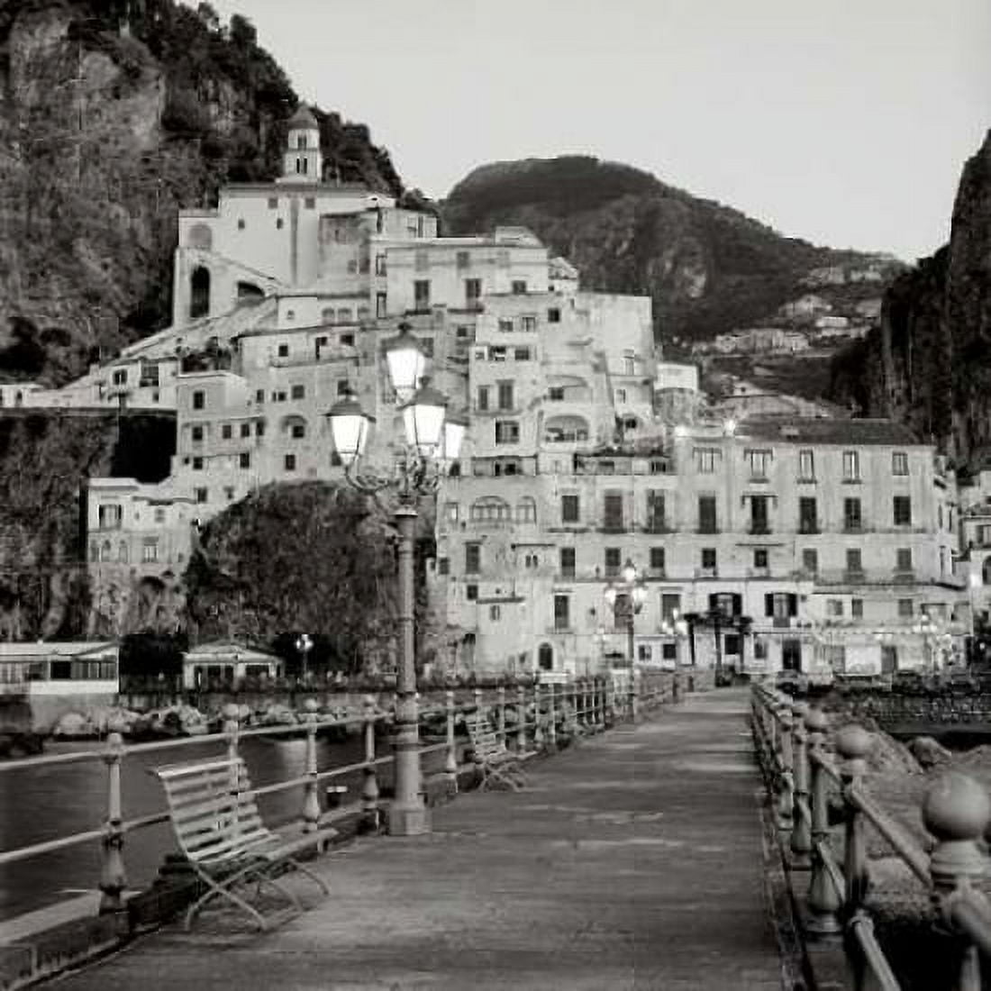 Posterazzi Amalfi Pier - 1 Canvas Art - Alan Blaustein (24 x 24)