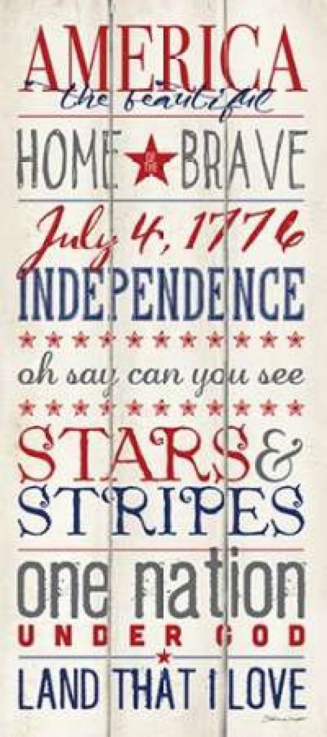 Posterazzi American Canvas Art - Stephanie Marrott (24 x 48)