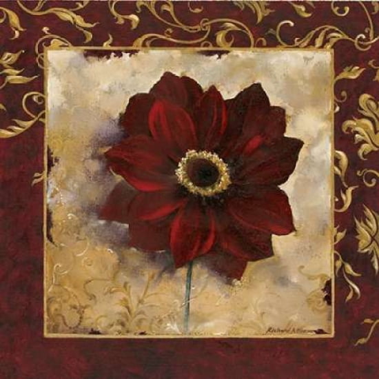 Posterazzi Anemone Canvas Art - Richard Henson (24 x 24)