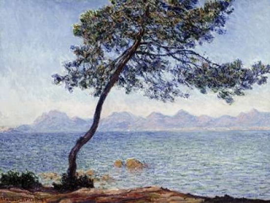 Posterazzi Antibes Canvas Art - Claude Monet (22 x 28)