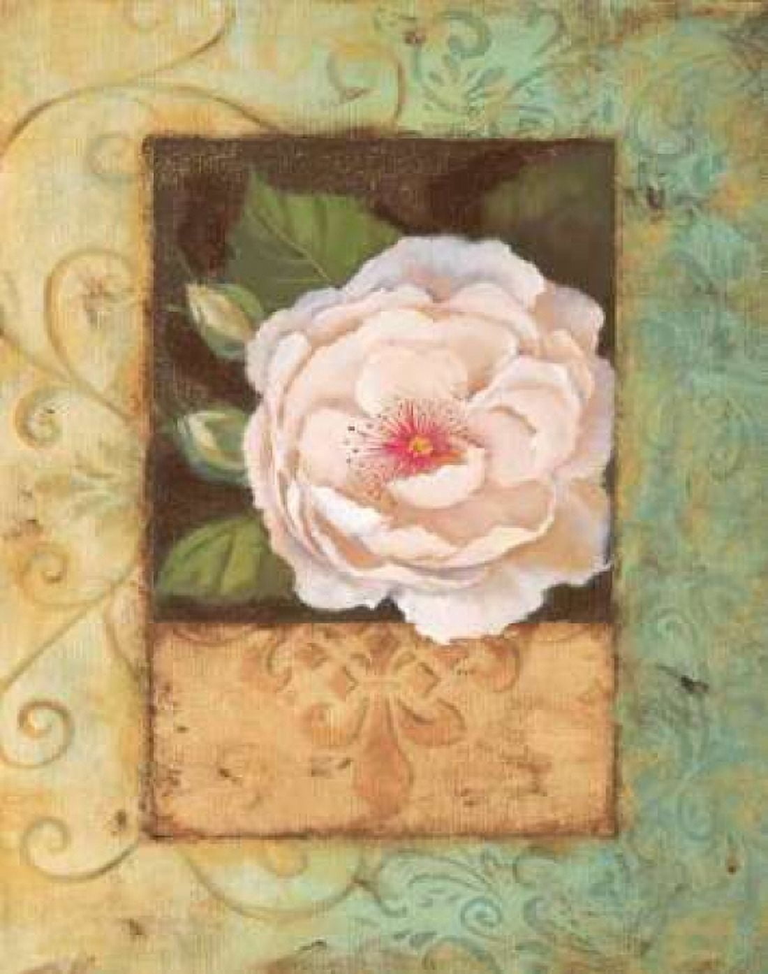 Posterazzi Antique Rose II Canvas Art - Jillian Jeffrey (24 x 30)