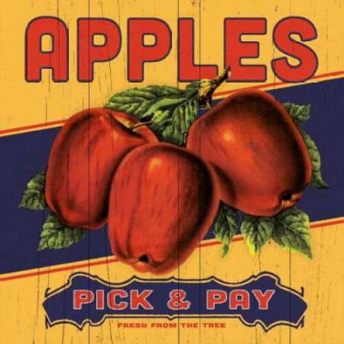 Posterazzi Apple Label Canvas Art - Stephanie Marrott (24 x 24)