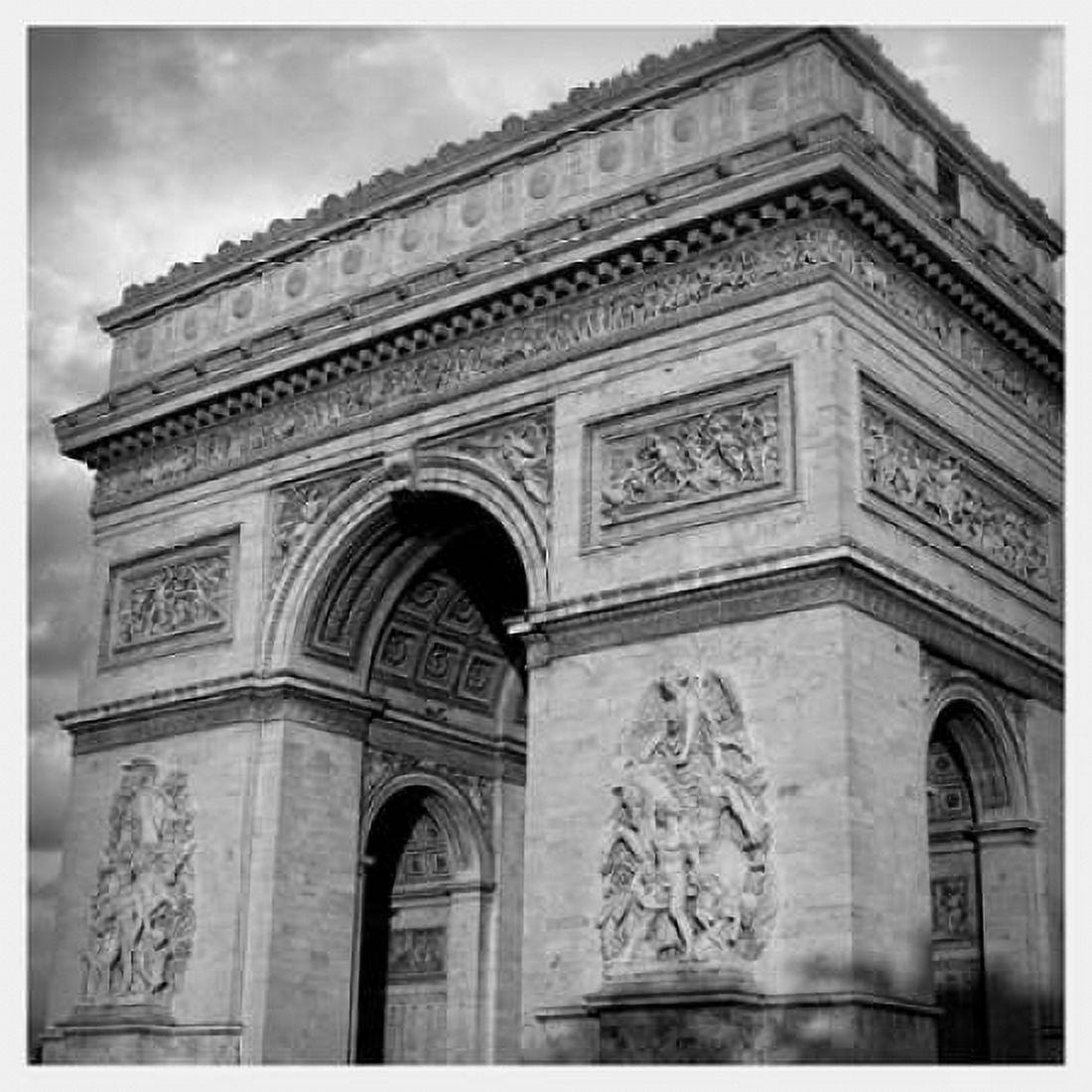 Posterazzi Arc de Triomphe Canvas Art - Emily Navas (24 x 24)
