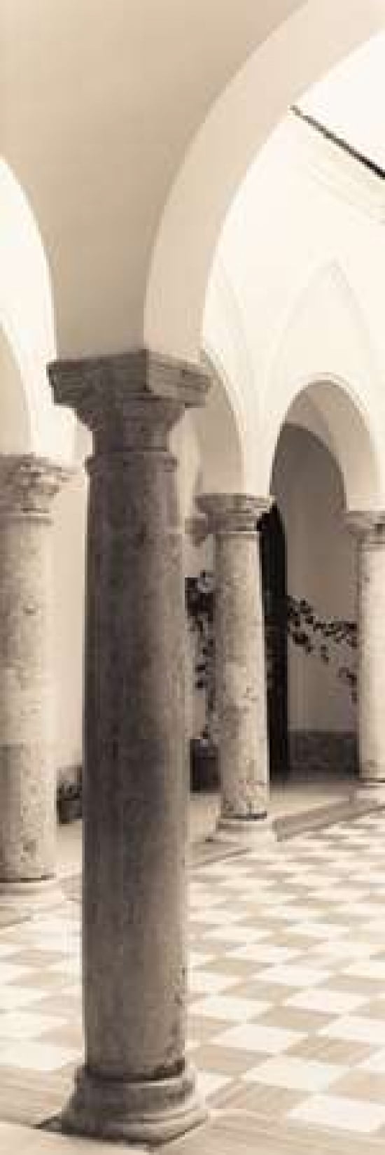 Posterazzi Arcos de la Frontera Canvas Art - Alan Blaustein (12 x 36)