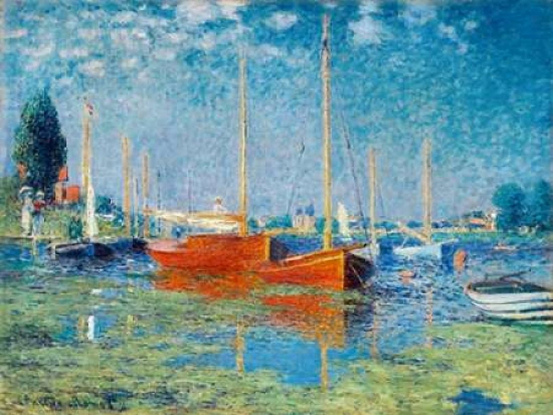 Posterazzi Argenteuil Canvas Art - Claude Monet (22 x 28)