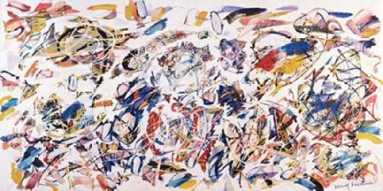 Posterazzi Arie colorate 1993 Canvas Art - Nino Mustica (24 x 48)