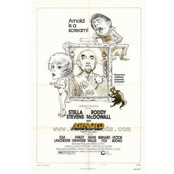 Posterazzi Arnold Movie Poster - 27 x 40 in.
