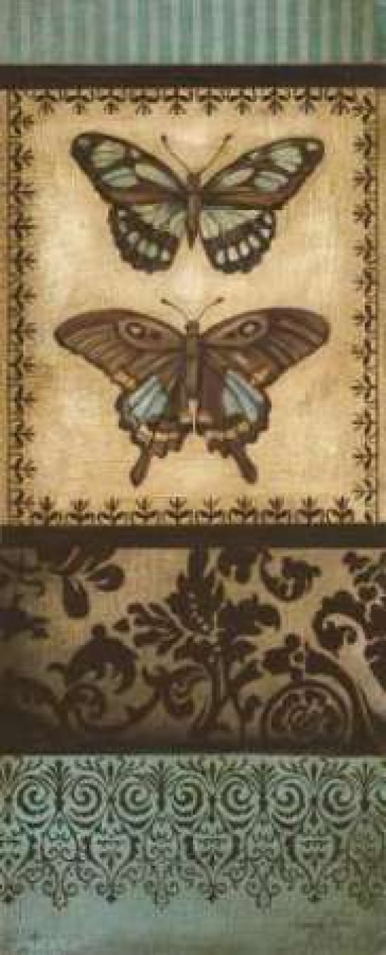 Posterazzi Around the Garden I Canvas Art - Kimberly Poloson (24 x 48)