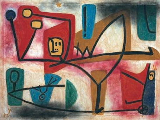 Posterazzi Arrogance Canvas Art - Paul Klee (22 x 28)