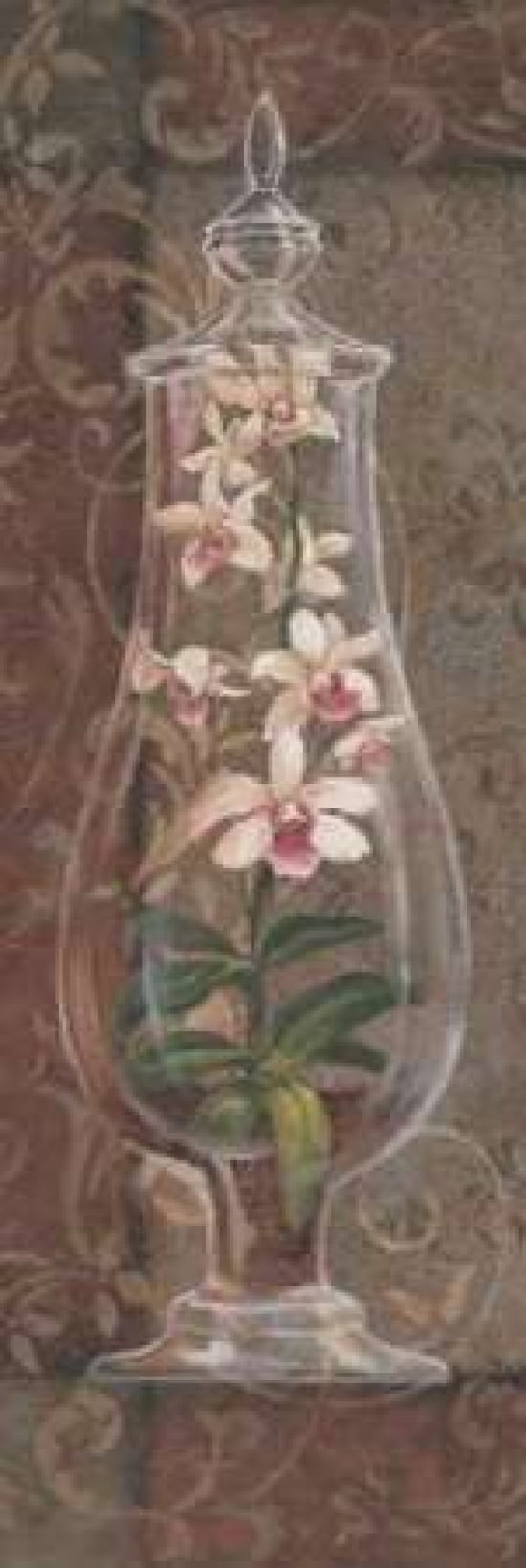 Posterazzi Asian Apothecary II Canvas Art - Jillian Jeffrey (12 x 36)