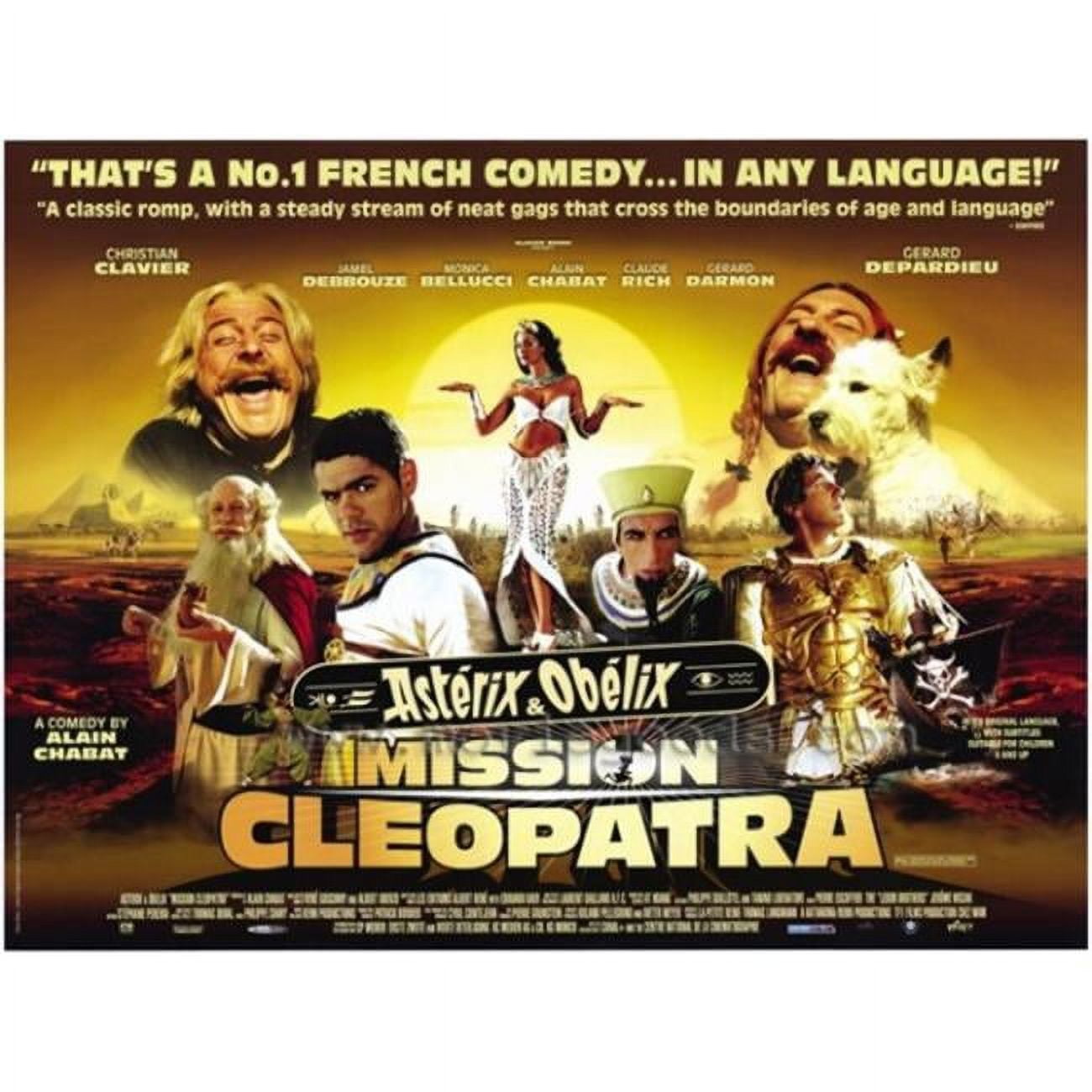 Posterazzi Asterix & Obelix-Mission Cleopatra Movie Poster - 27 x