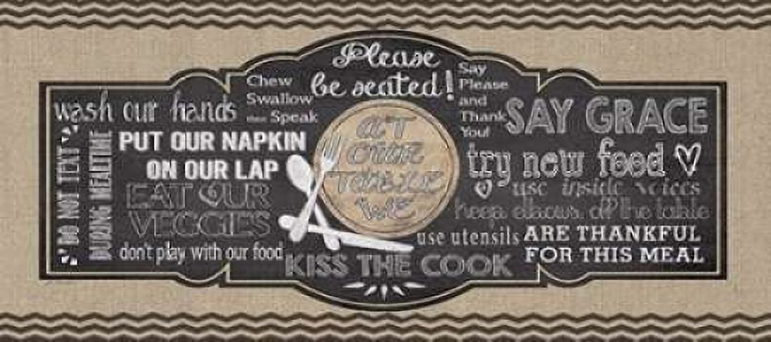 Posterazzi At Our Table Canvas Art - Jo Moulton (24 x 48)