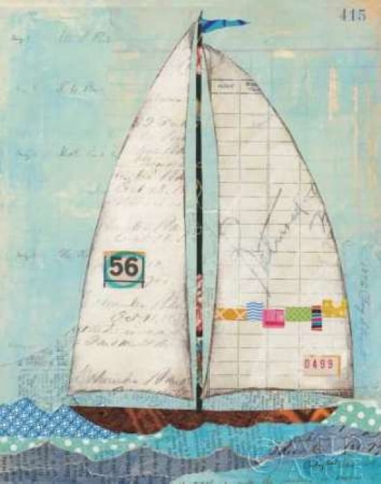 Posterazzi At the Regatta IV Canvas Art - Courtney Prahl (22 x 28)