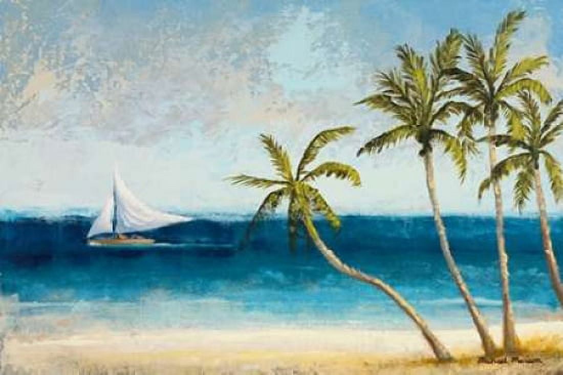 Posterazzi Atlantic Daydream II Canvas Art - Michael Marcon (24 x 36)