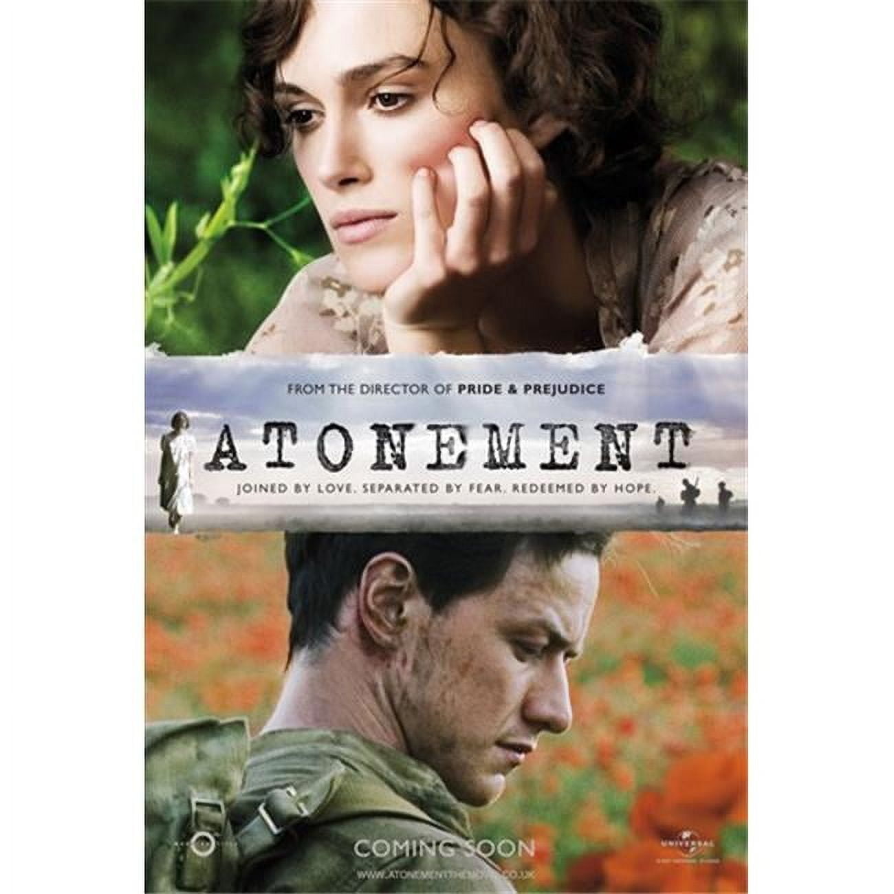 Posterazzi Atonement Movie Poster - 11 x 17 in. - Walmart.com, image size:1300x1300