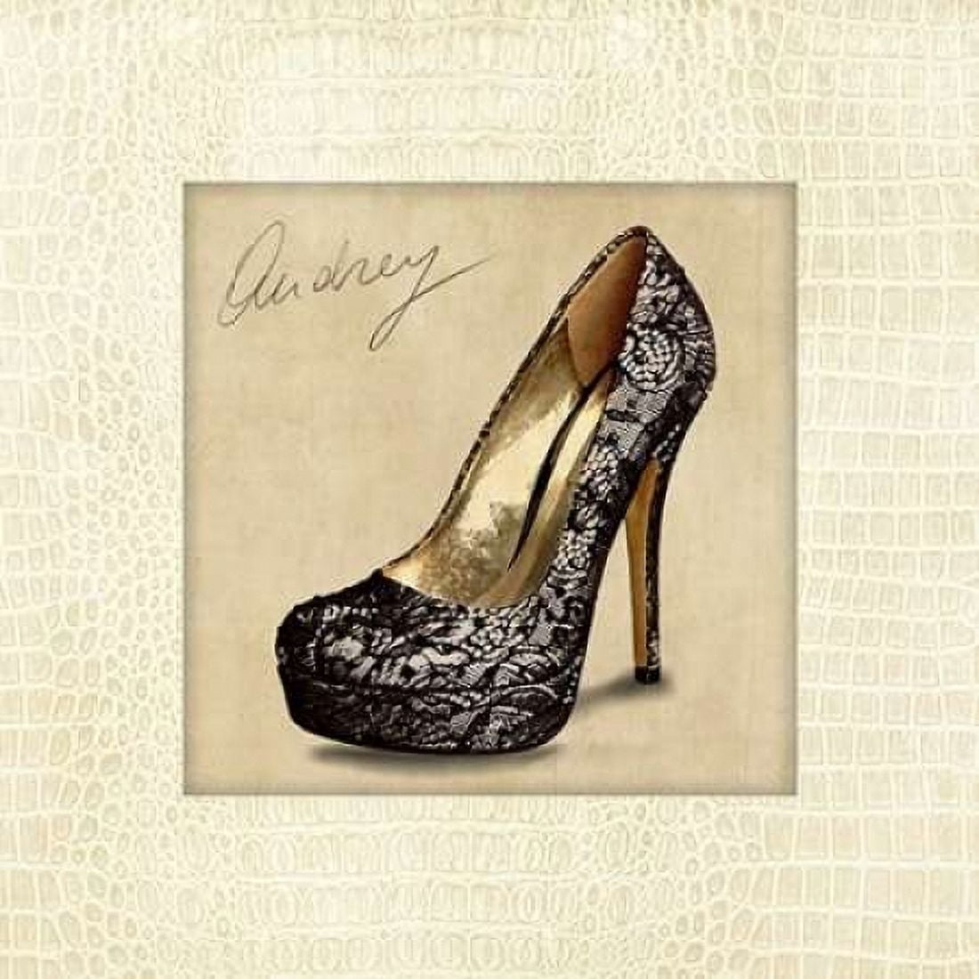 Posterazzi Audrey Canvas Art - Michelle Clair (24 x 24)