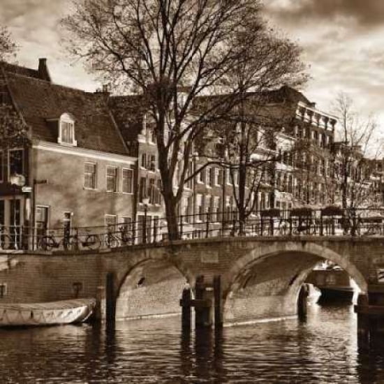 Posterazzi Autumn in Amsterdam II Canvas Art - Jeff Maihara (24 x 24)
