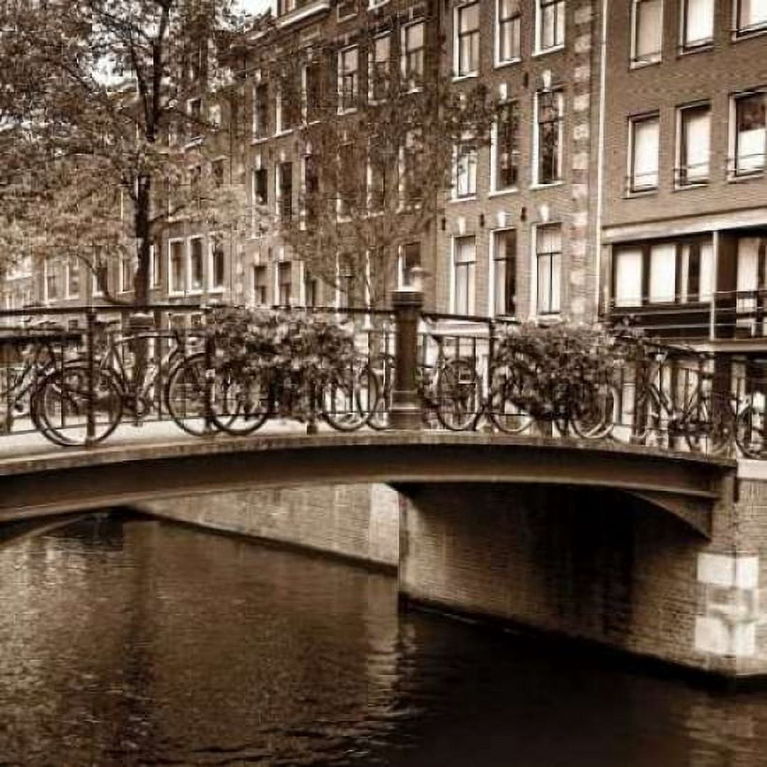 Posterazzi Autumn in Amsterdam III Canvas Art - Jeff Maihara (24 x 24)