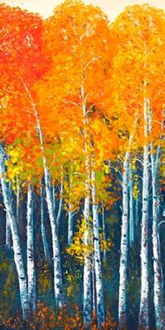 Posterazzi Autunno I Canvas Art - Angelo Masera (24 x 48)