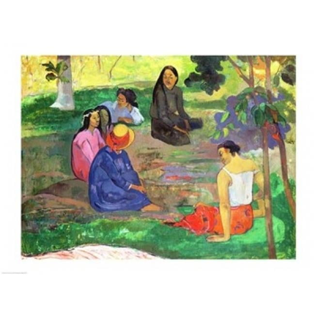 Posterazzi BALBAL37530LARGE Les Parau Parau Poster Print by Paul Gauguin - 36 x 24 in. - Large