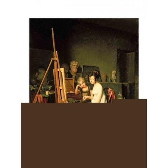Posterazzi BALBAL47976 Artists Studio Poster Print by Louis-Leopold Boilly - 18 x 24 in.