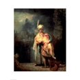 thumbnail image 1 of Posterazzi BALBAL75864 David & Jonathan 1642 Poster Print by Rembrandt Van Rijn - 18 x 24 in., 1 of 4