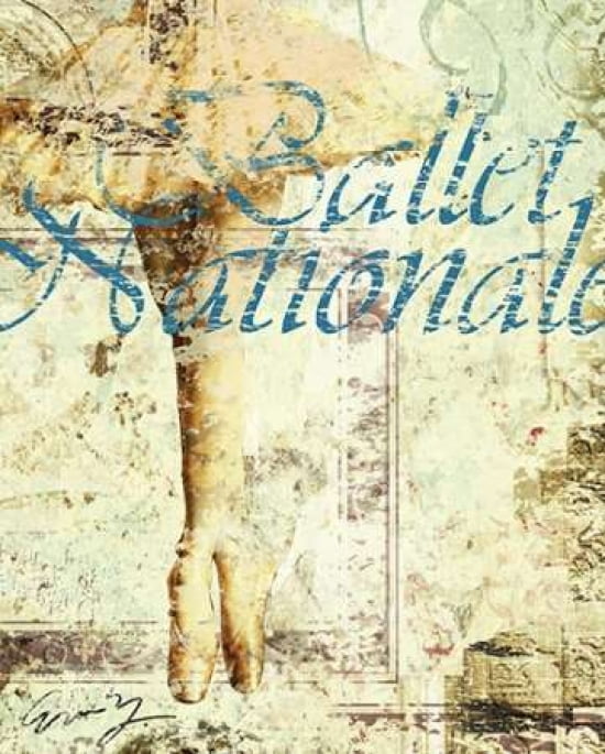 Posterazzi BALLET NATIONALE Canvas Art - Eric Yang (24 x 30)