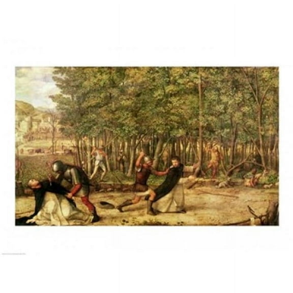 Posterazzi BALXCF272264 The Assassination of St. Peter Martyr Poster Print by Giovanni Bellini - 24 x 18 in.