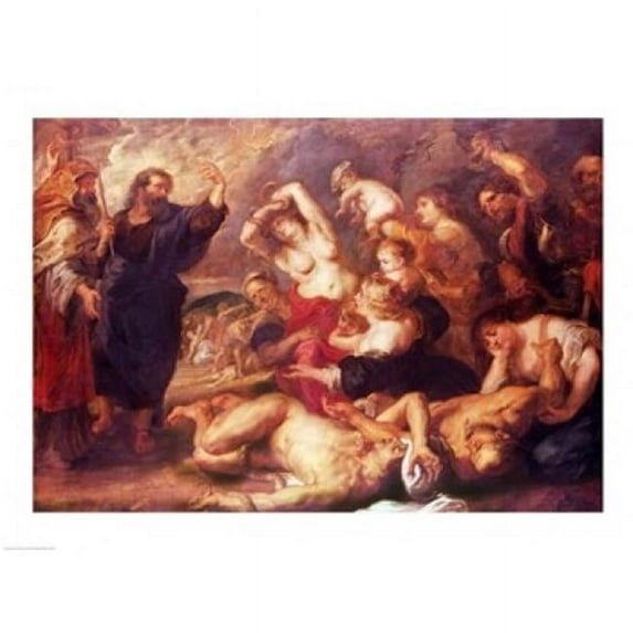 Posterazzi BALXCF276471 The Brazen Serpent Poster Print by Peter Paul Rubens - 24 x 18 in.