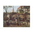 thumbnail image 1 of Posterazzi BALXIR104864 Pleasure Gardens at Montmartre 1886 Poster Print by Vincent Van Gogh - 24 x 18 in., 1 of 1