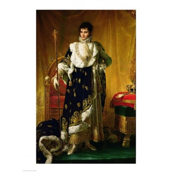 Posterazzi BALXIR104876LARGE Portrait of Jerome Bonaparte Poster Print by Francois Gerard - 24 x 36 in. - Large