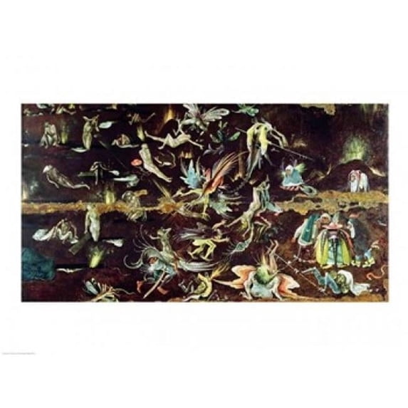 Posterazzi BALXIR158135 The Last Judgement C.1504 Poster Print by Hieronymus Bosch - 24 x 18 in.