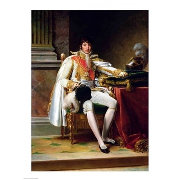 Posterazzi BALXIR161782LARGE Louis Bonaparte Poster Print by Francois Gerard - 24 x 36 in. - Large