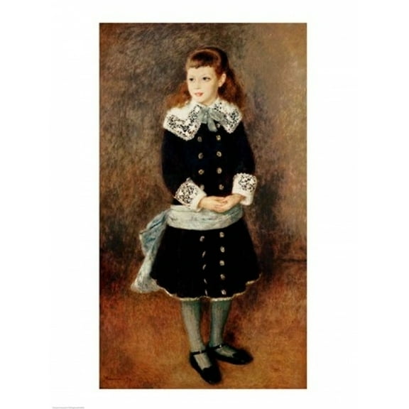 Posterazzi BALXIR18946 Marthe Berard 1879 Poster Print by Pierre-Auguste Renoir - 18 x 24 in.