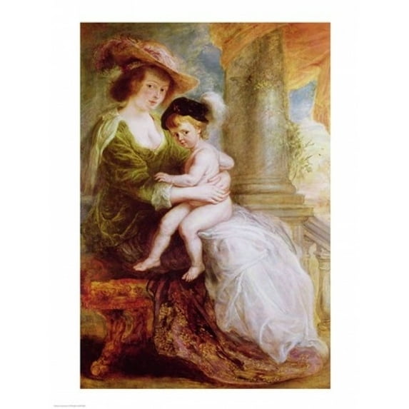 Posterazzi BALXIR19962 Helene Fourment Poster Print by Peter Paul Rubens - 18 x 24 in.