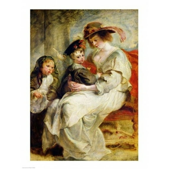 Posterazzi BALXIR2013 Helene Fourment Poster Print by Peter Paul Rubens - 18 x 24 in.
