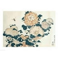 thumbnail image 1 of Posterazzi BALXIR201631LARGE Chrysanthemums Poster Print by Katsushika Hokusai - 36 x 24 in. - Large, 1 of 1