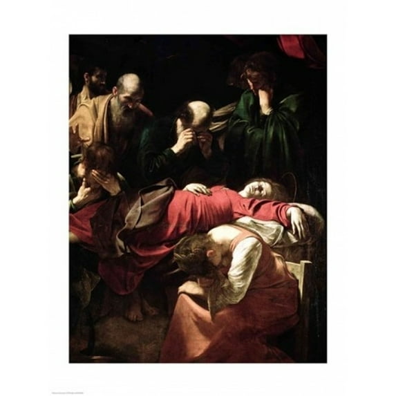 Posterazzi BALXIR208158 The Death of The Virgin 1605-06 Poster Print by Caravaggio - 18 x 24 in.