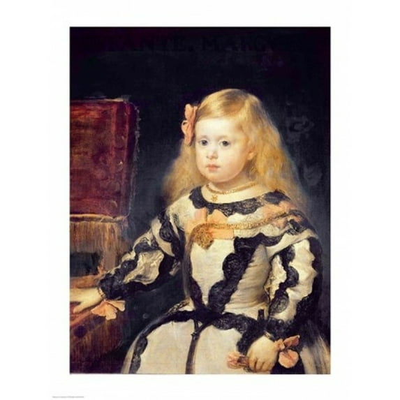 Posterazzi BALXIR228261 Portrait of The Infanta Maria Marguerita Poster Print by Diego Velazquez - 18 x 24 in.