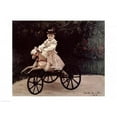 thumbnail image 1 of Posterazzi BALXIR238683 Jean Monet on His Hobby Horse 1872 Poster Print by Claude Monet - 24 x 18 in., 1 of 1