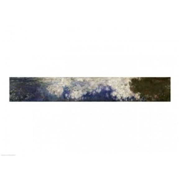 Posterazzi BALXIR263544LARGE The Waterlilies - The Clouds 1914-18 Poster Print by Claude Monet - 36 x 24 in. - Large