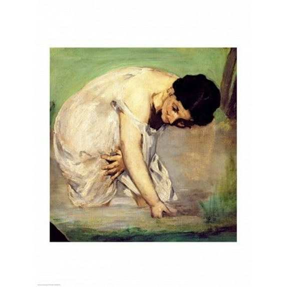 Posterazzi BALXIR285725 Dejeuner Sur LHerbe 1863 Detail Poster Print by Edouard Manet - 18 x 24 in.