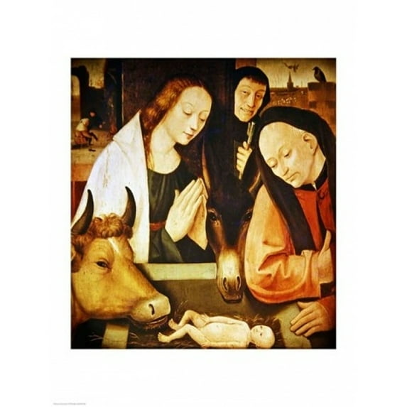 Posterazzi BALXIR361198 Adoration of The Shepherds Poster Print by Hieronymus Bosch - 18 x 24 in.