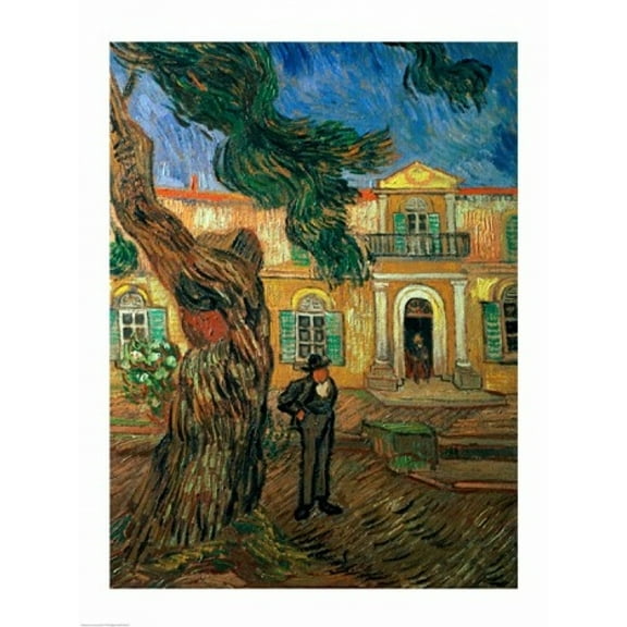 Posterazzi BALXIR36527LARGE St. Pauls Hospital St Remy 1889 Poster Print by Vincent Van Gogh - 24 x 36 in. - Large