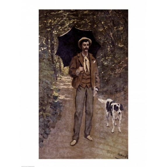 Posterazzi BALXIR37628 Man with An Umbrella C.1868-69 Poster Print by Claude Monet - 18 x 24 in.
