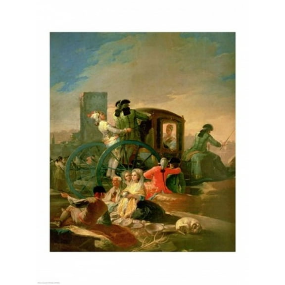 Posterazzi BALXIR38625 The Pottery Vendor 1778 Poster Print by Francisco De Goya - 18 x 24 in.
