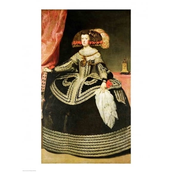 Posterazzi BALXIR39135 Queen Maria Anna of Austria Poster Print by Diego Velazquez - 18 x 24 in.